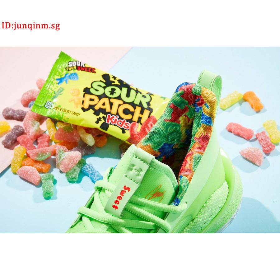 curry 7 sour patch kids red