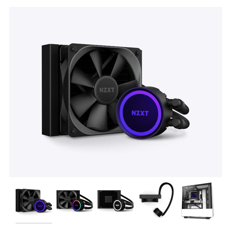 NZXT Kraken 120 AIO CPU COOLER (LGA 1700 Compatible) (3 YEARS WARRANTY