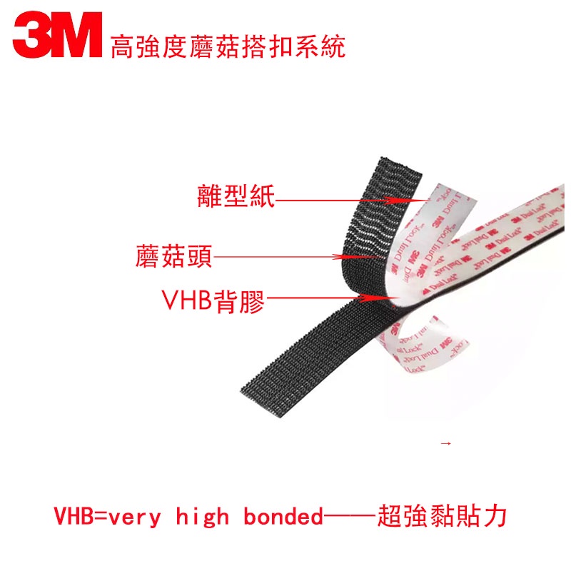 3M Round Female Buckle 3M Mushroom Head Velcro Felt Magic Screen Window