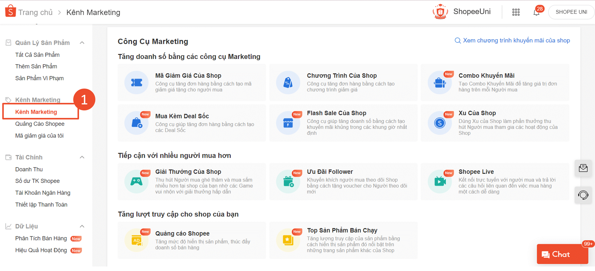 Hướng dẫn sử dụng tính năng Livestream phiên bản thử nghiệm trên Shopee ...