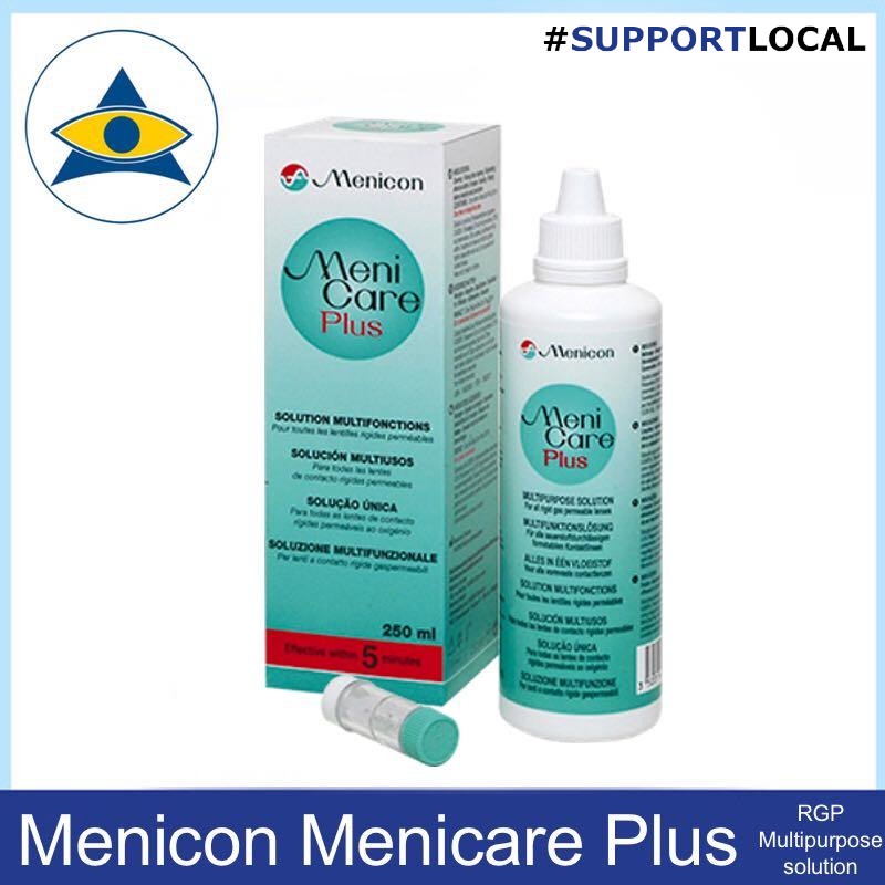 Menicon Meni Care Plus Multipurpose Solution RGP hard lens solution