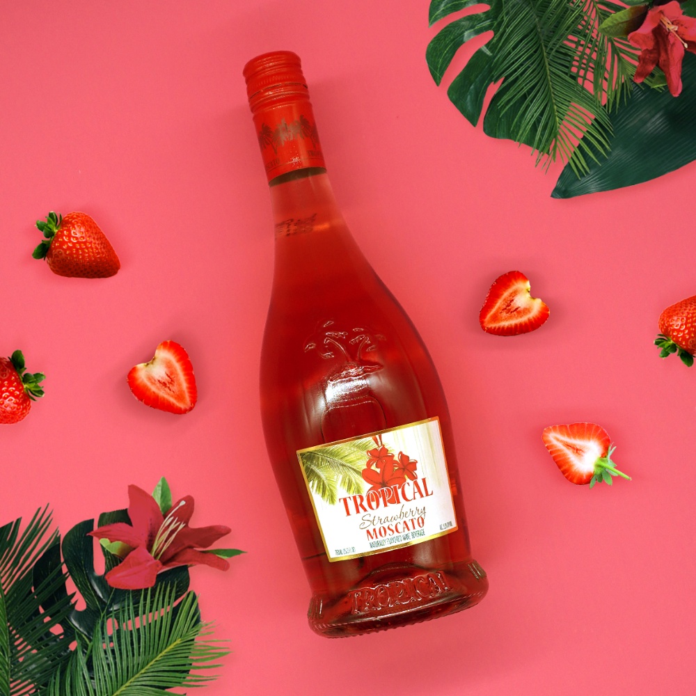 Bosio Tropical Strawberry Moscato [Dessert Wine] Shopee Singapore