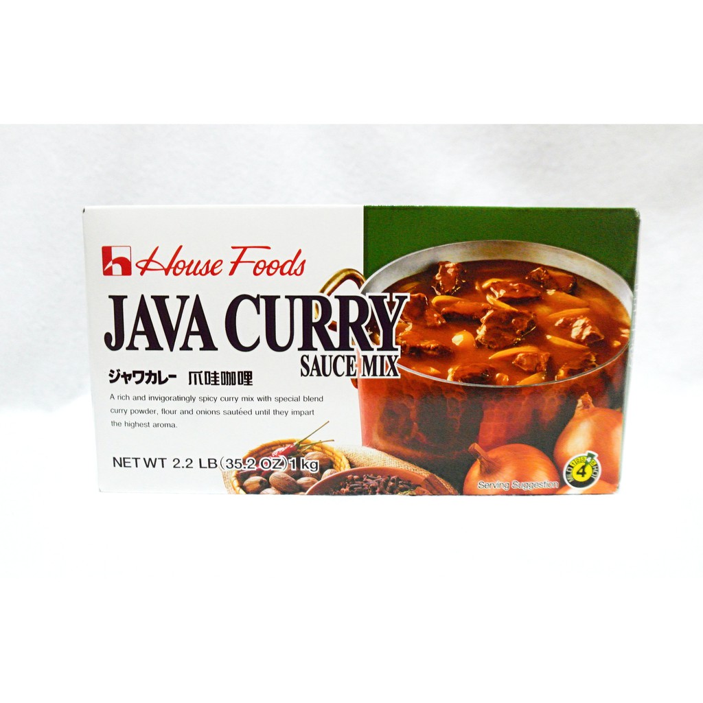 Japanese Java Curry Sauce Mix - 1KG | HOUSE BRAND | 4/5 Hot Level | Jap