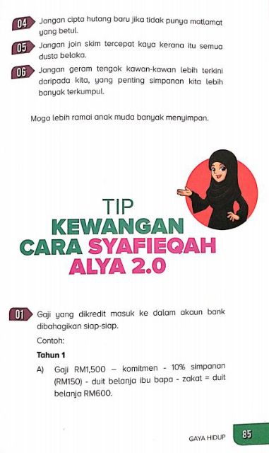 Buku Tip Kewangan Viral Galeri Ilmu Shopee Singapore