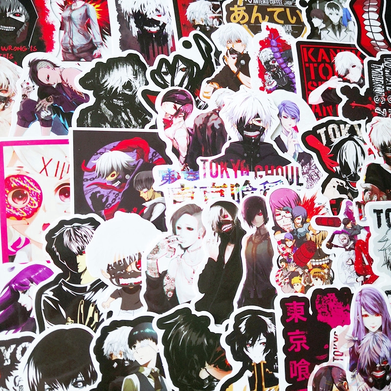tokyo ghoul series 01 anime kaneki ken touka kirishima stickers