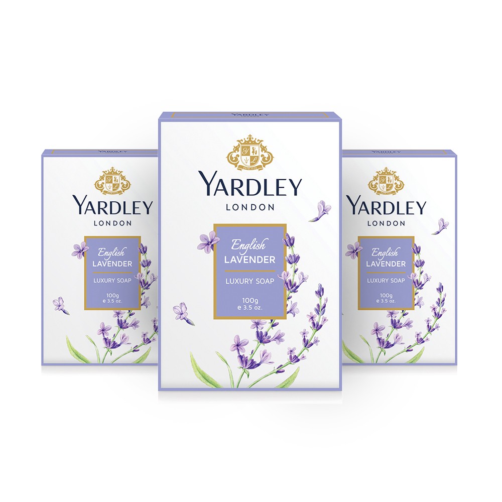 3x Yardley London English Lavender Luxury Soap 100g Sabun Mandi Shopee Singapore
