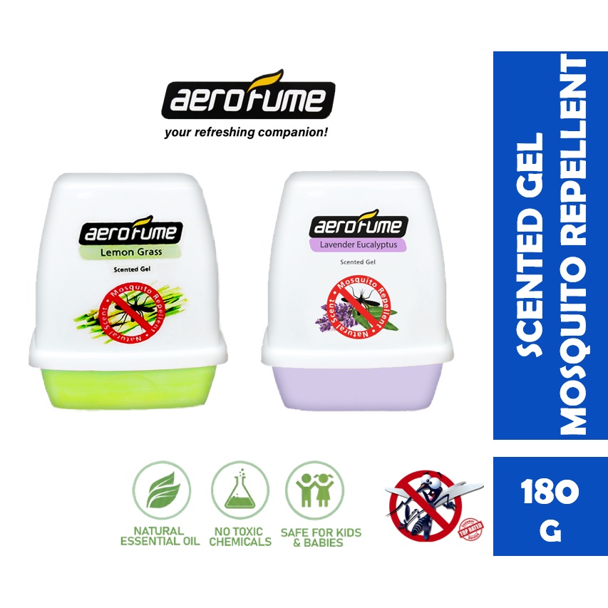 AEROFUME Scented Gel Natural Mosquito Repellent Air Freshener Perfume