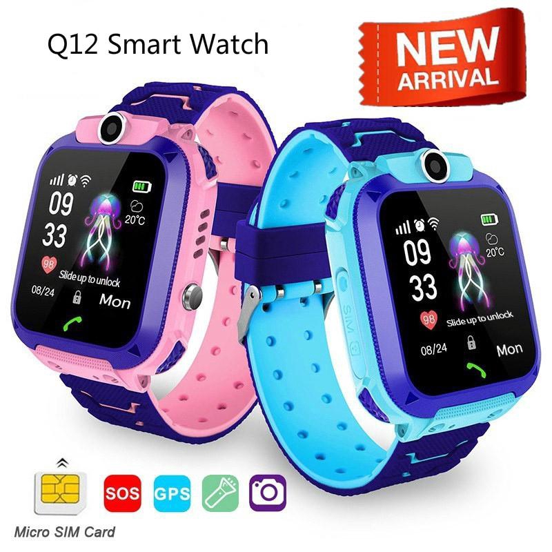 【IN Stock】Q12 Kids Imoo Watch Phone Children Kid Tracker Smartwatch ...