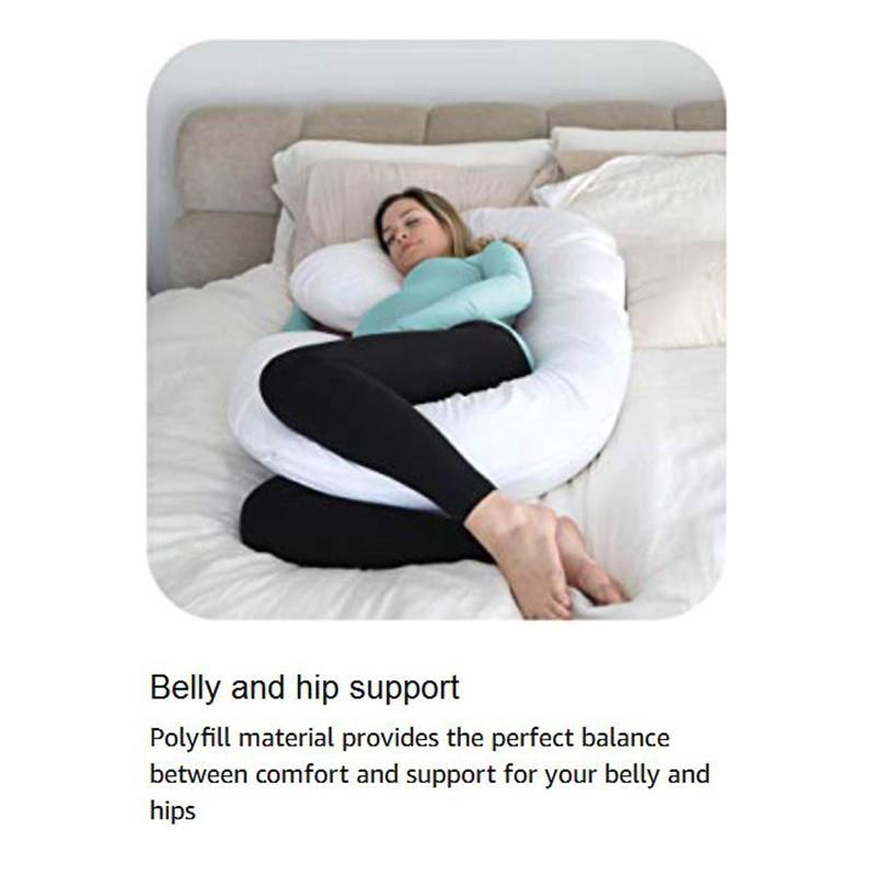 Pregnancy Pillow Full Body Maternity Pillow C Shaped 100% ...