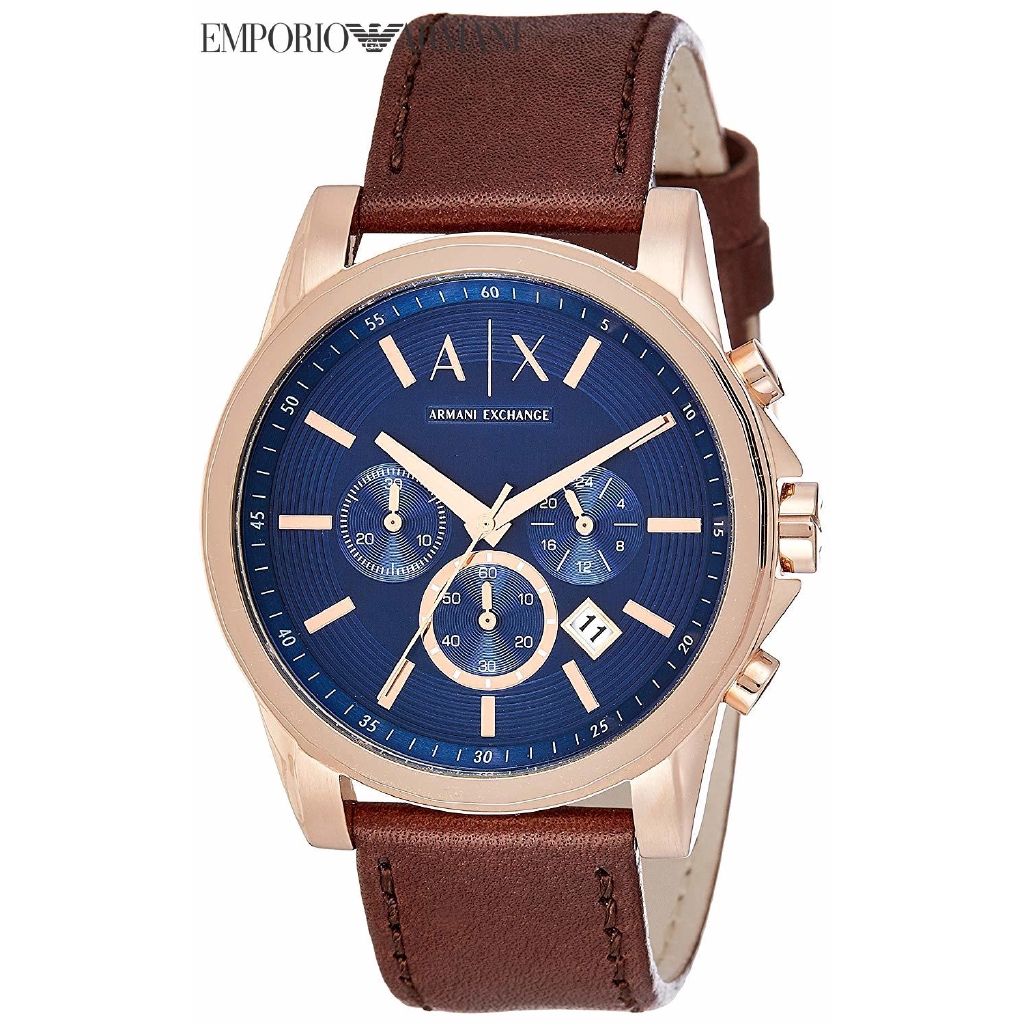 armani exchange couple watch