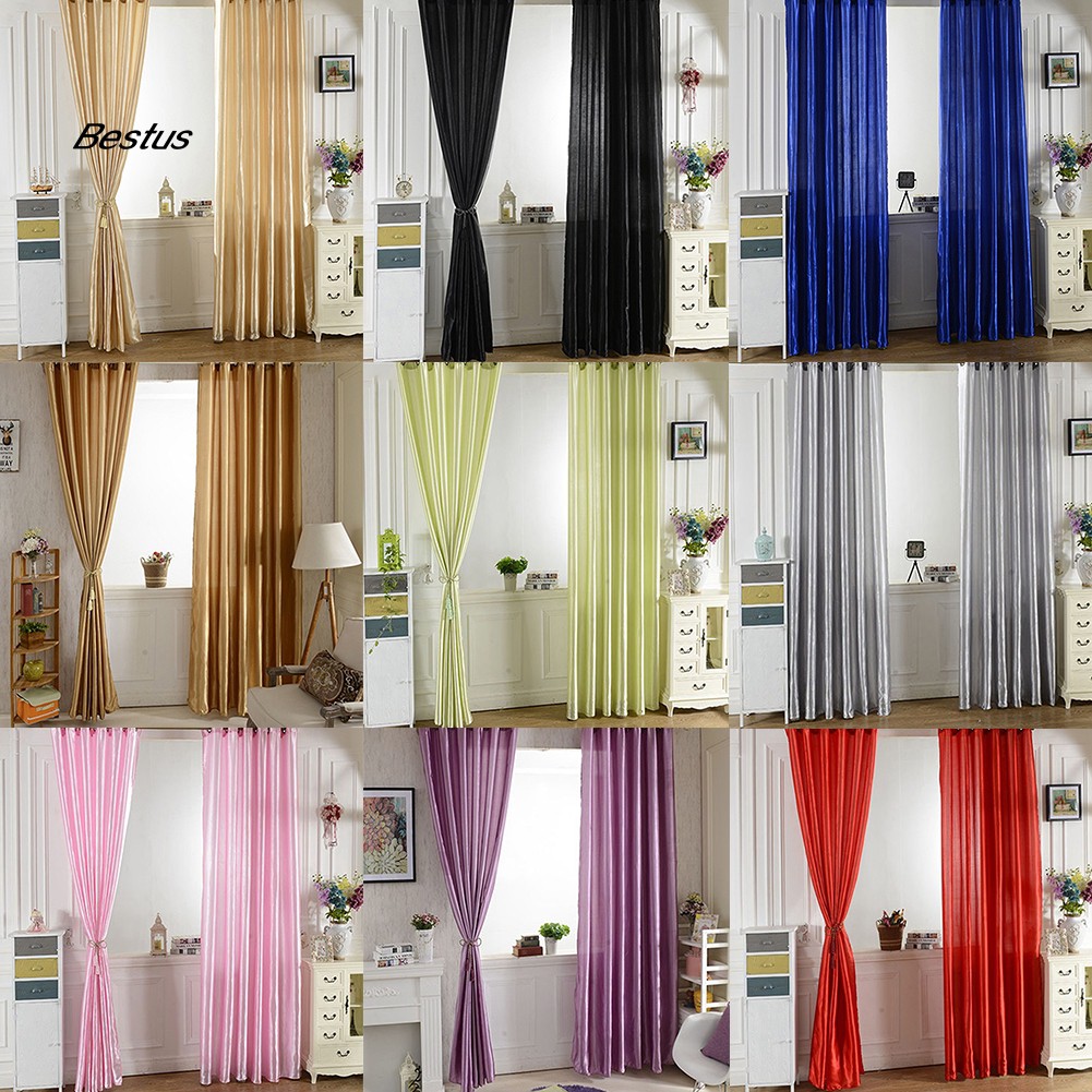 Best Solid Window Door Room Panel Shade Curtain Drape Blind