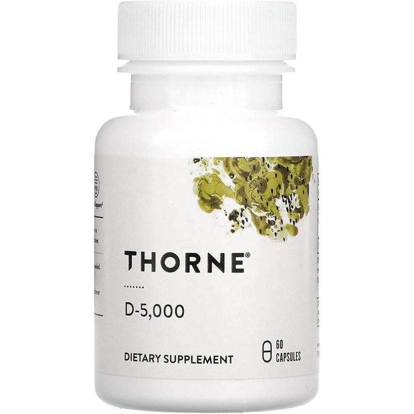 Thorne Research Vitamin D5000 Vitamin D3 Supplement (5,000 Iu) For
