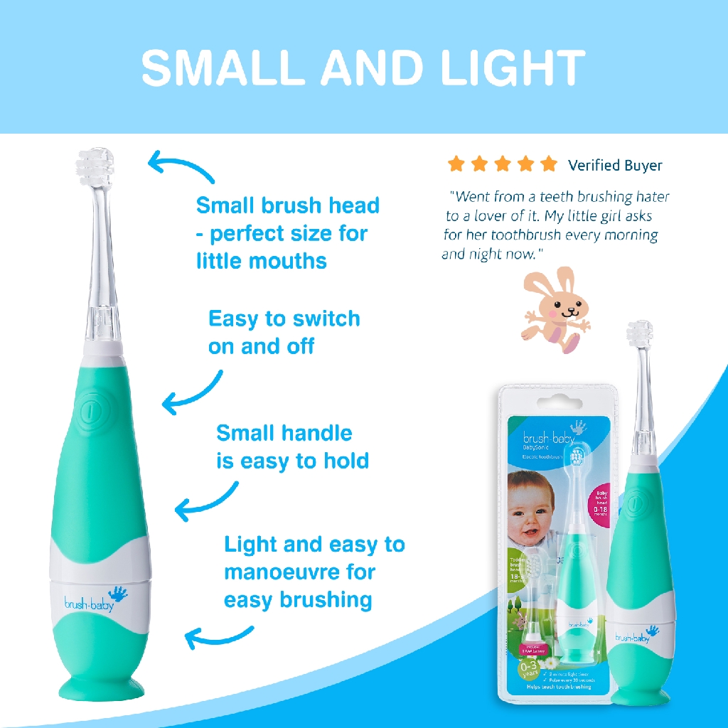brush baby sonic toothbrush