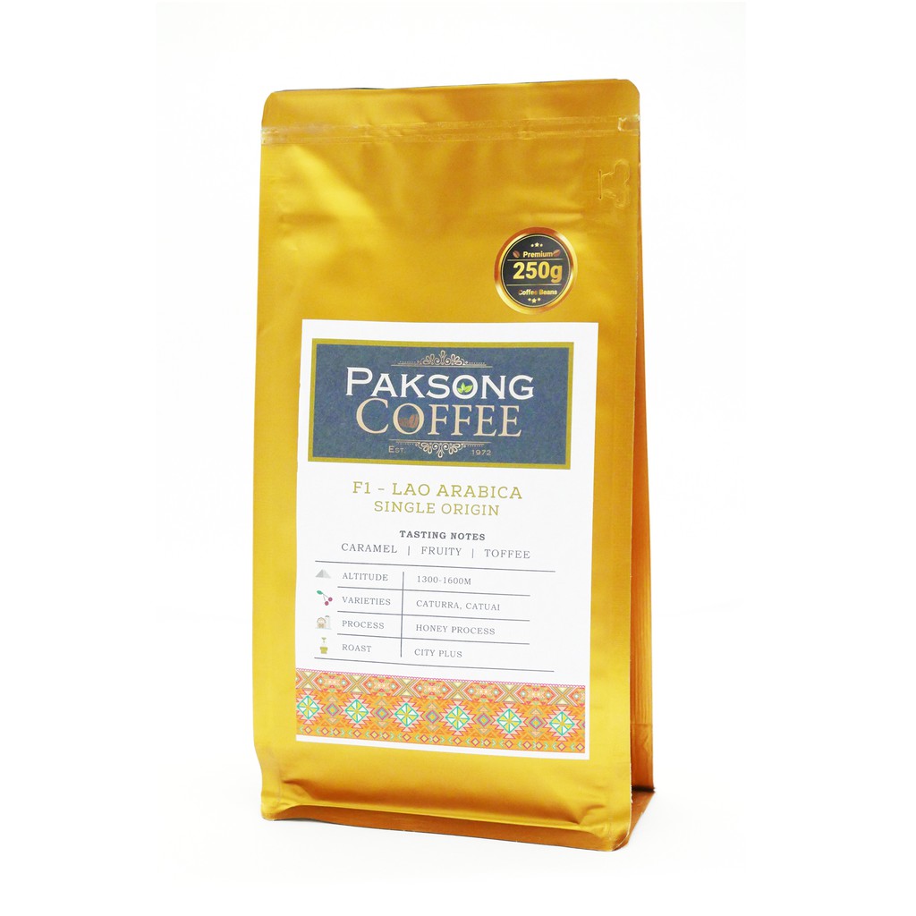 Paksong Coffee F1 Single Origin Arabica Beans 250g Roasted Coffee Beans Shopee Singapore