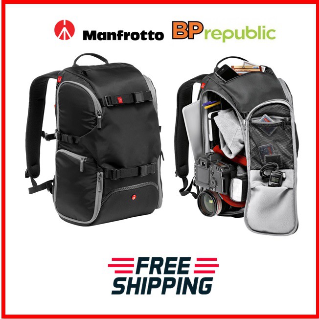 Manfrotto Advanced Travel Backpack Black Mb Ma Bp Trv Shopee Singapore