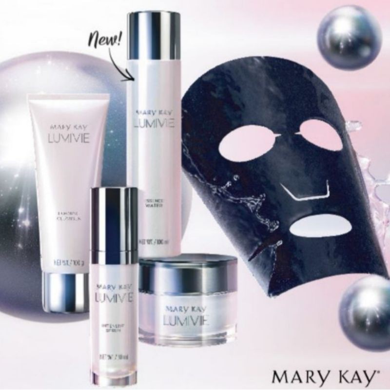 Mary Kay Lumivie Foaming Cleanser Lumivie Intensive Serum Lumivie Moisturizing Cream Essence Water Shopee Singapore