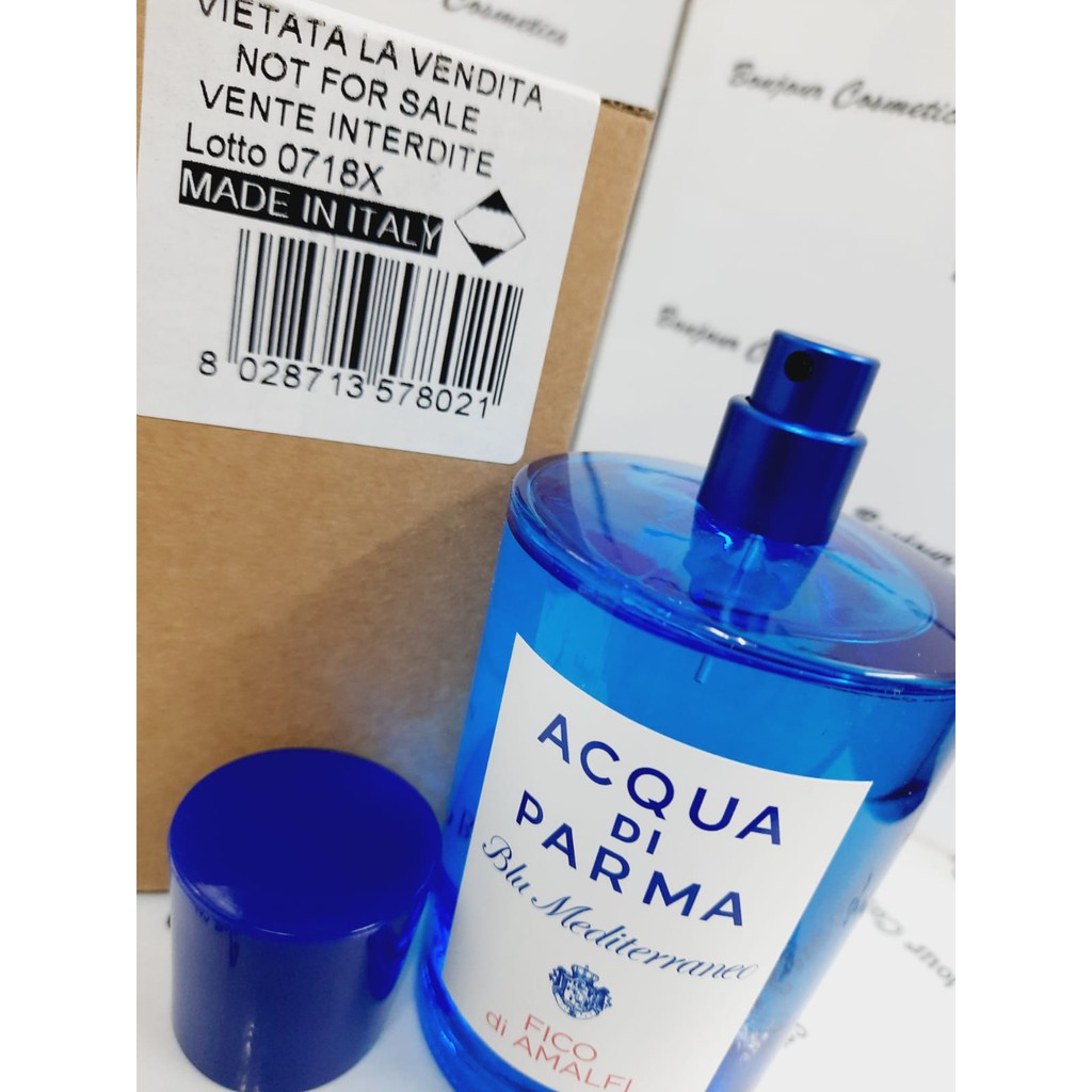 Acqua Di Parma Blu Mediterraneo Fico Di Amalfi Edt 150ml Tester Packaging Shopee Singapore