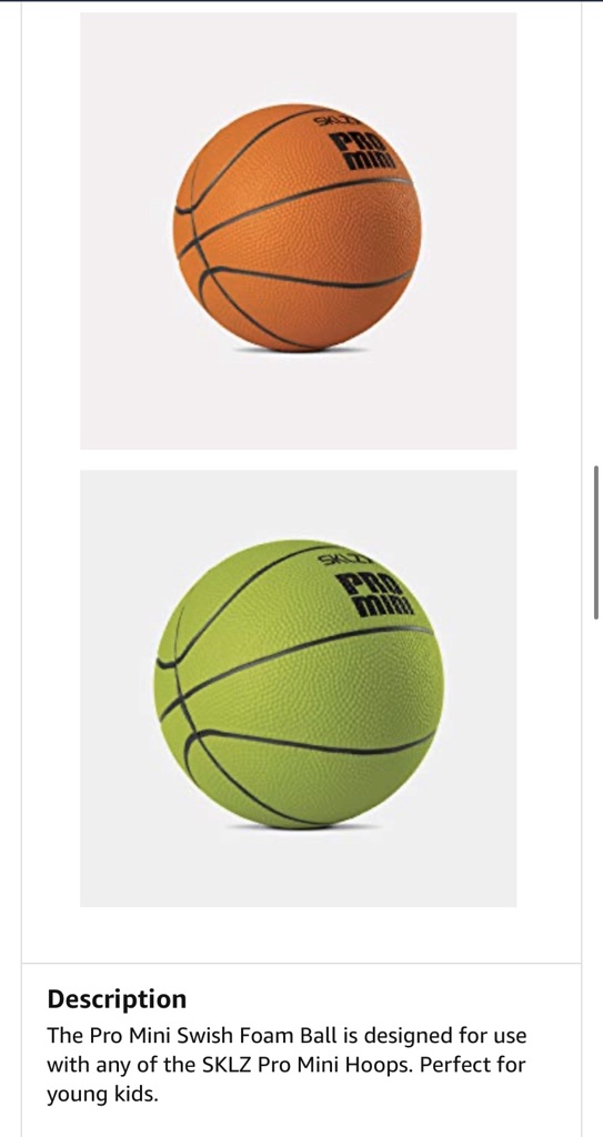 sklz foam basketball