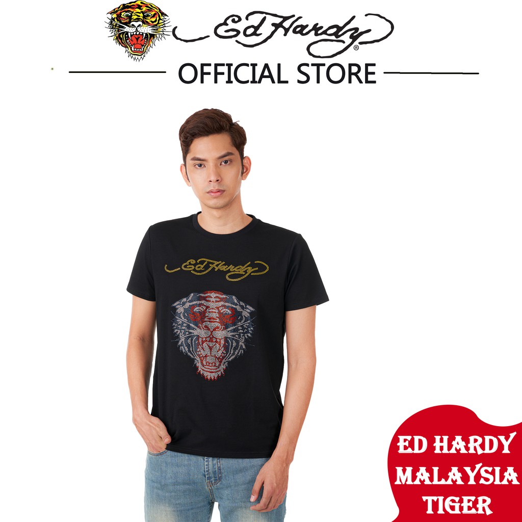 ed hardy tiger t shirt