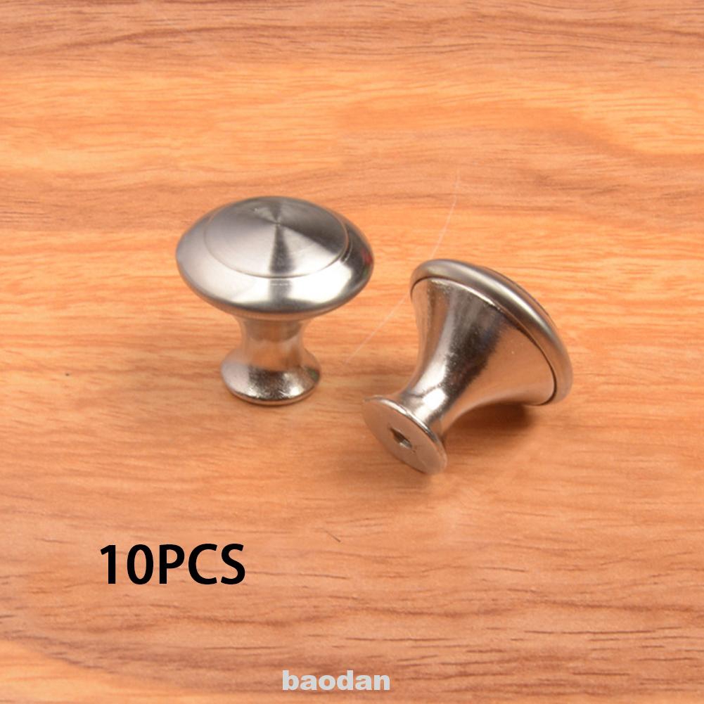 Door Knob Cabinet Handles Cupboard Drawer Kitchen Stainless Steel