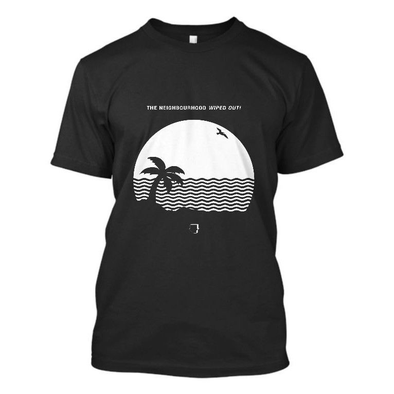 The Neighbourhood Wiped Out T Shirt House Album Beach Men Tee Gildan Father S Day Gift Sleeve T Shirt Shopee Singapore shopee