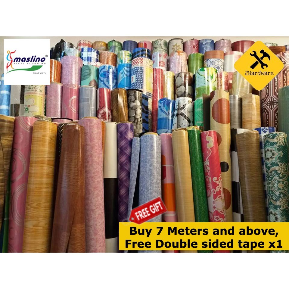 Ready Stock Tikar Getah Lantai Tebal Brand Maslino Vinyl Ready Stock Tikar Getah Lantai Tebal Brand Maslino Vinyl