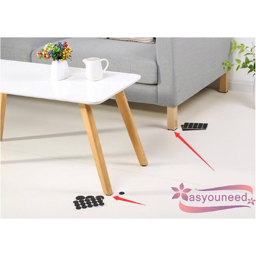 Aydღ Soft Anti Slip Mat Furniture Leg Non Slip Rug Felt Pads Sofa