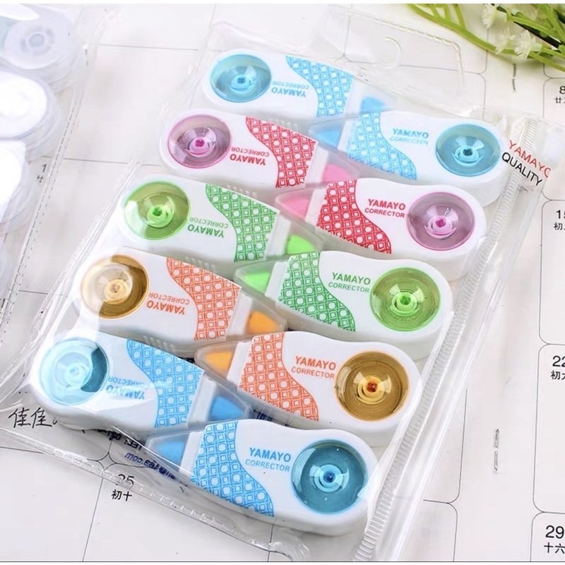 YAMAYO Mini Correction Tape (10pcs/pack) Shopee Singapore