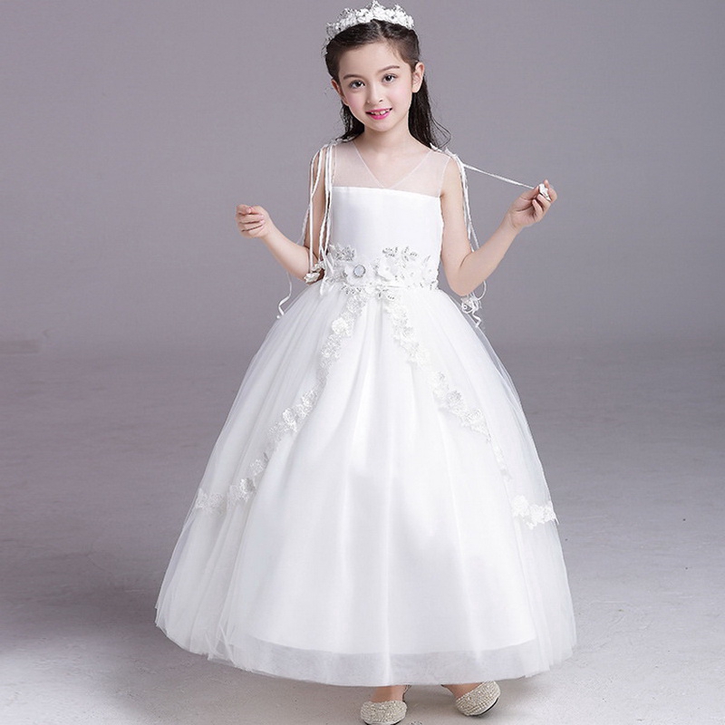 white dress for kid girl