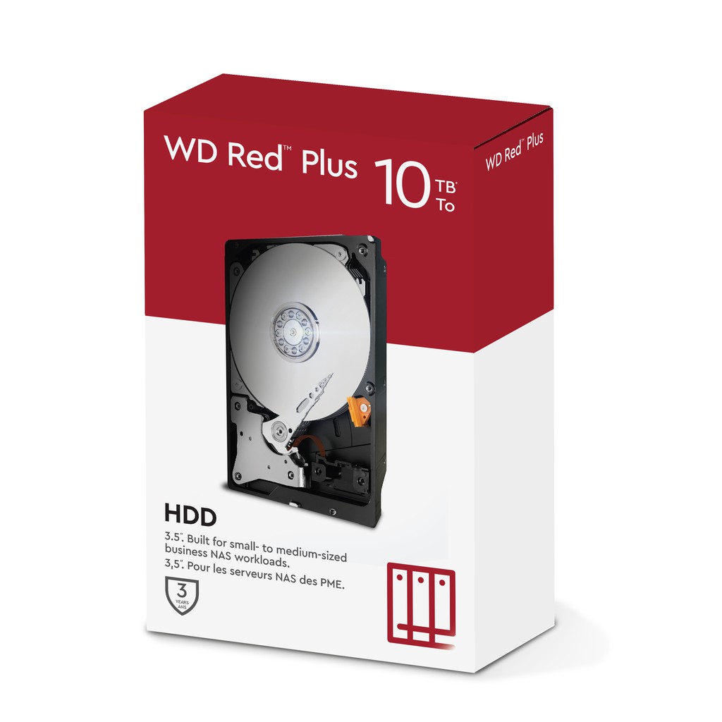 Wd Red Plus 10tb 3 5 Internal Hard Disk Drive Hdd Cmr Sata 256m Cache Wd101efax Shopee Singapore