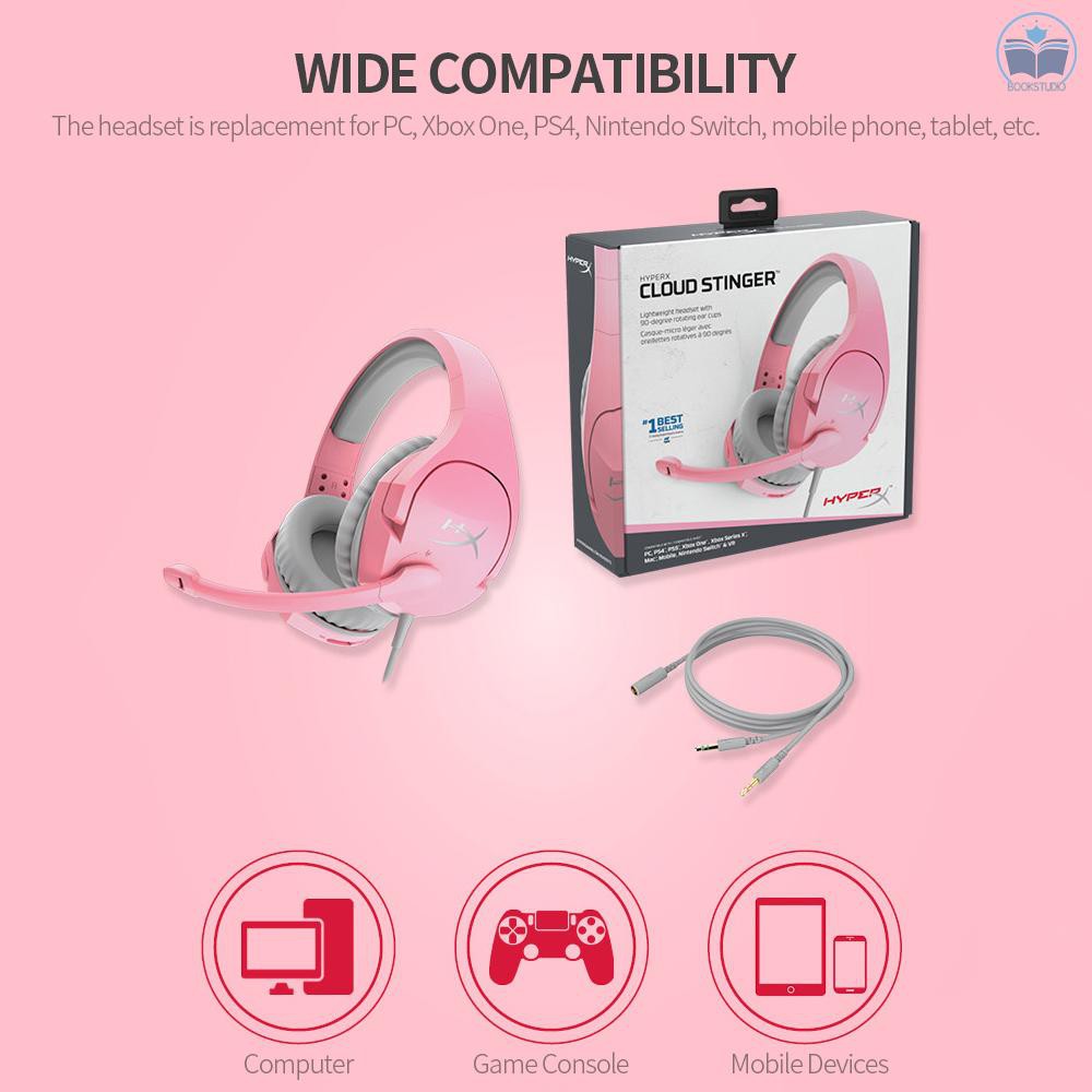 hyperx cloud stinger mic static