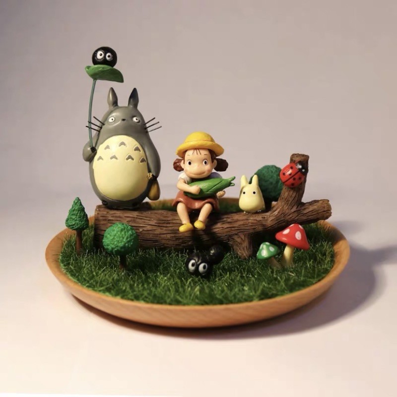Studio Ghibli Totoro Susuwatari Chibi Ladybug Mei Kusakabe Figurines  Collectibles Decorations | Shopee Singapore