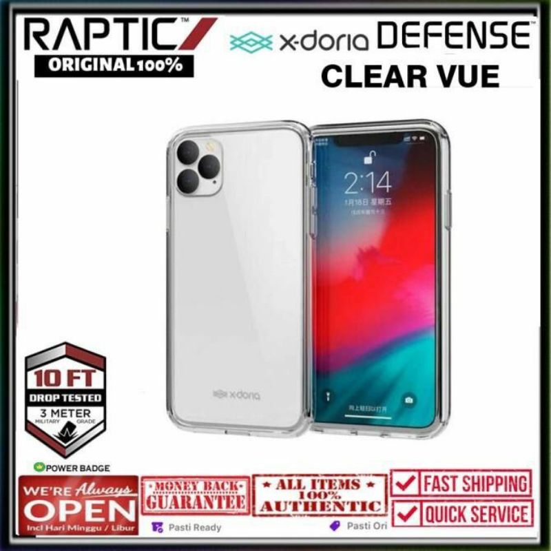 X-doria Clearvue Iphone 11 Pro Max Original