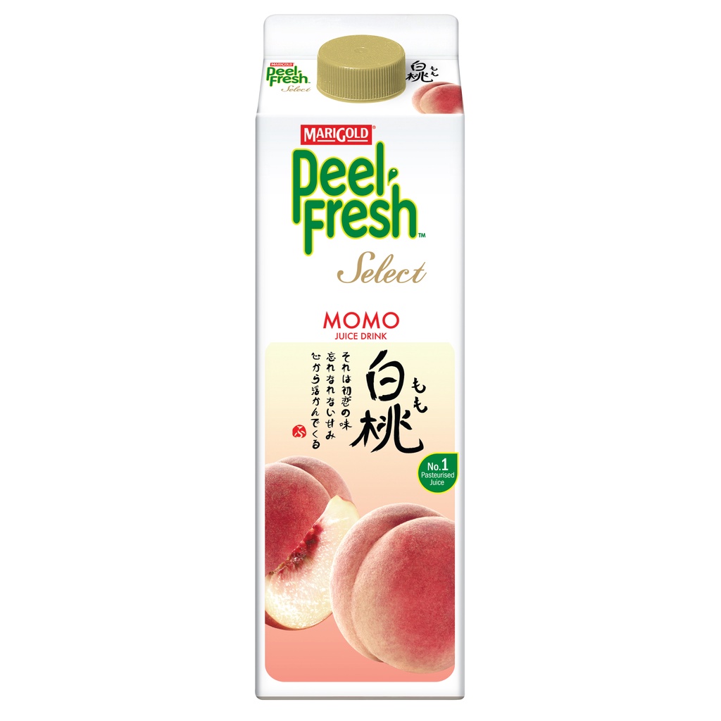MARIGOLD Peel Fresh Select Juice Drink, Momo, 1L Shopee Singapore