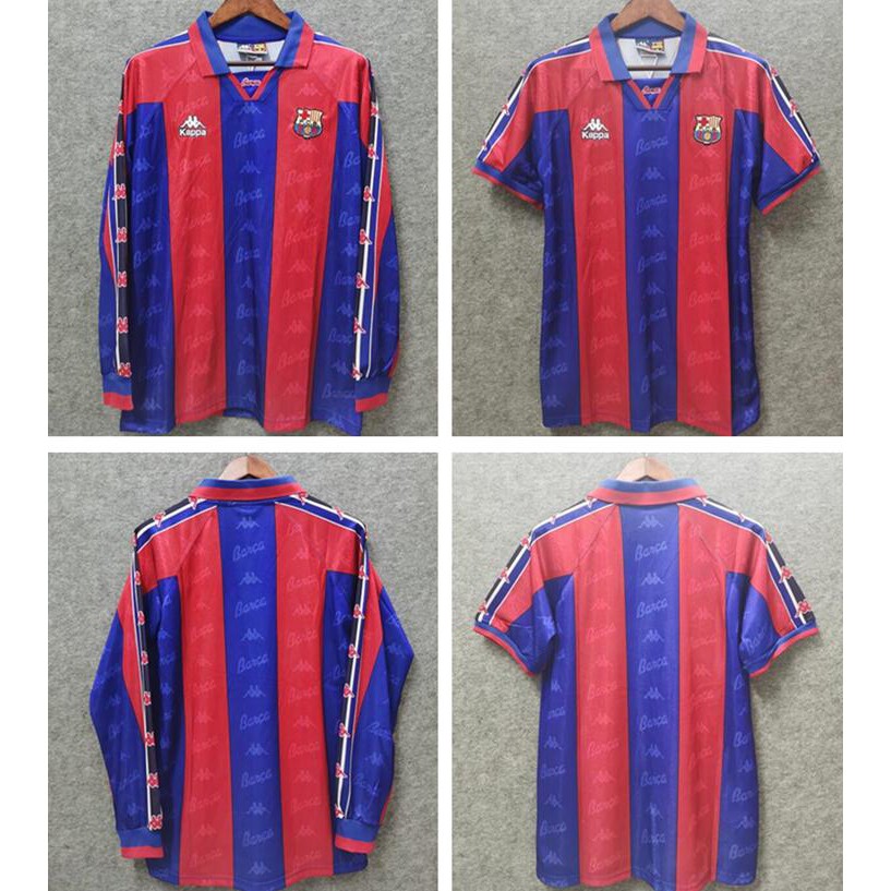 fc barcelona retro jersey