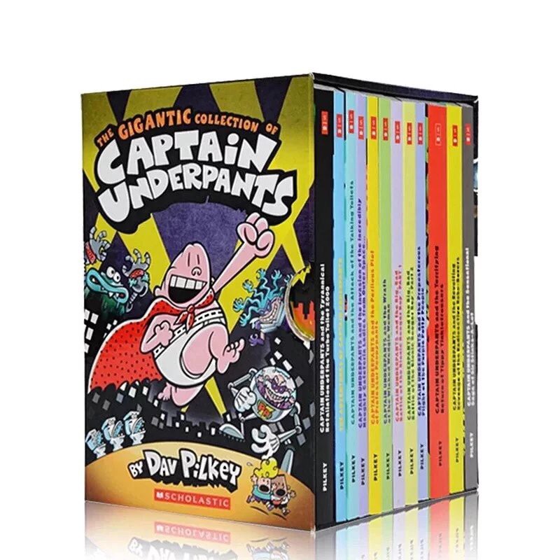 captain underpants box set