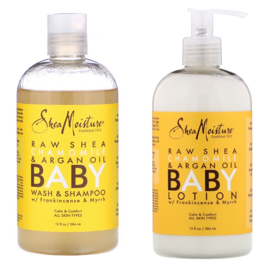 shea moisture baby lotion with frankincense & myrrh