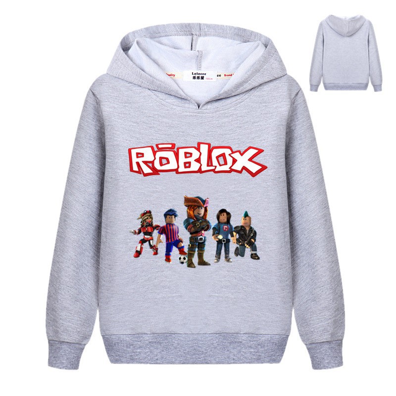 Roblox Sweatshirt Girls Boys Spring Autumn Cotton Costume Children Sport Hoodies - cute girls autumn outfit roblox
