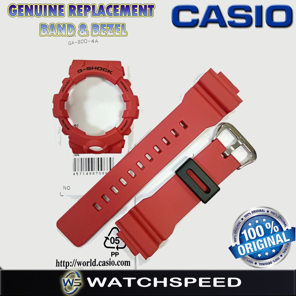 bezel g shock gba 800