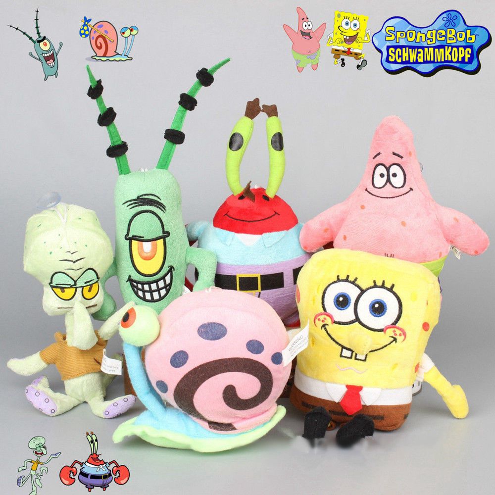 spongebob squarepants squidward plush