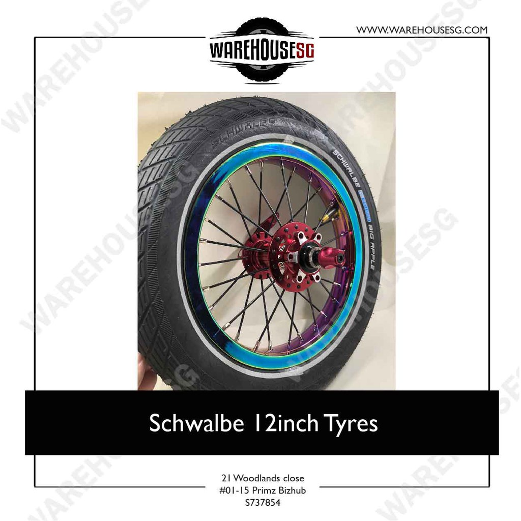 schwalbe 12 inch tyres