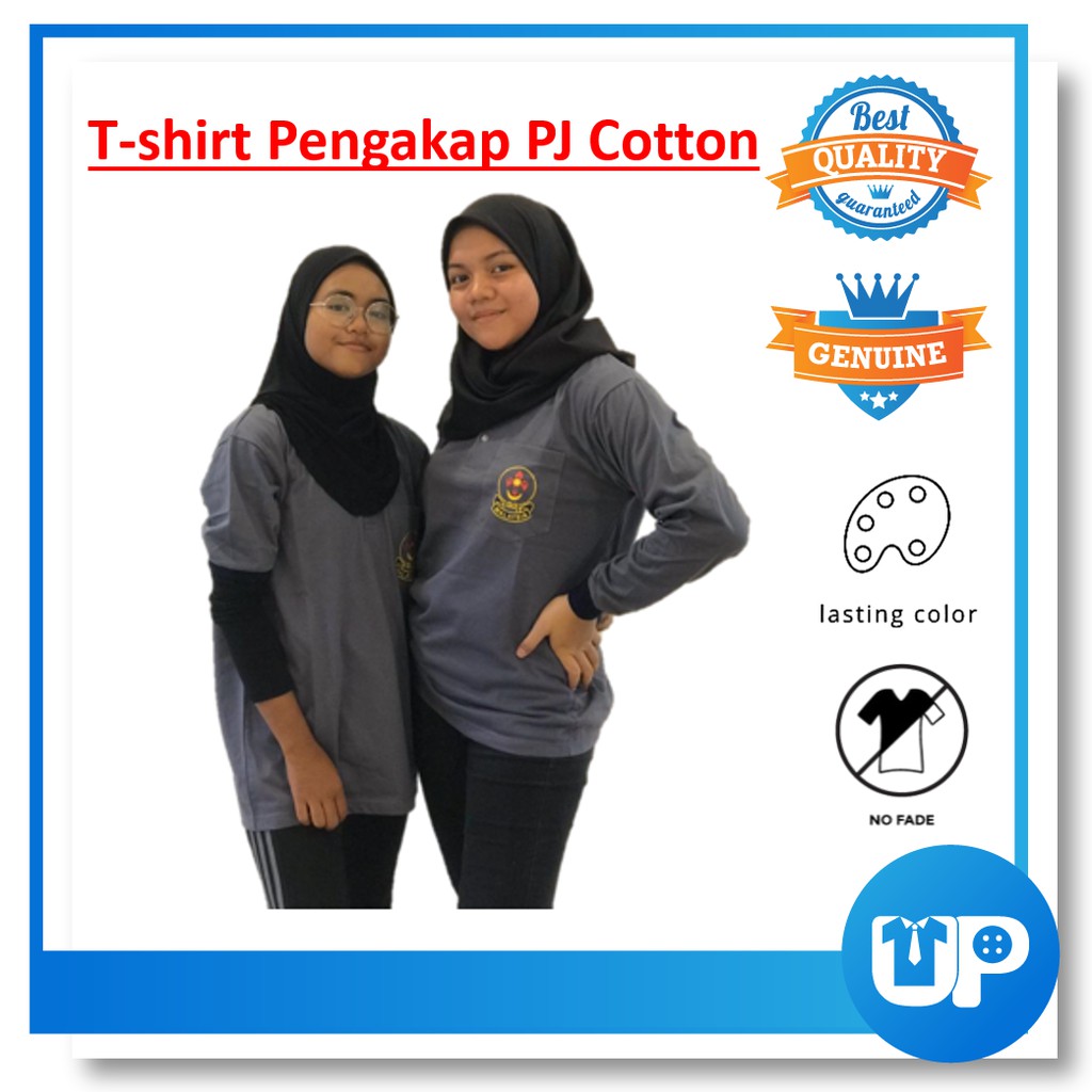 T Shirt Pengakap  Uniform  Sekolah Lengan Panjang Baju 