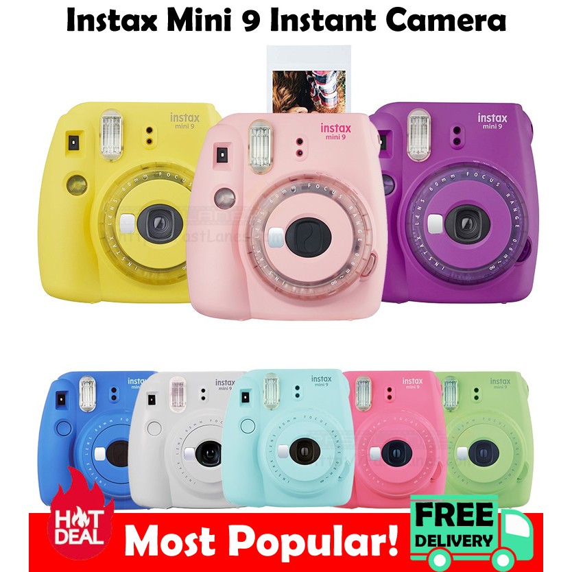 Fujifilm Instax Mini 9 Polaroid Camera | Shopee Singapore