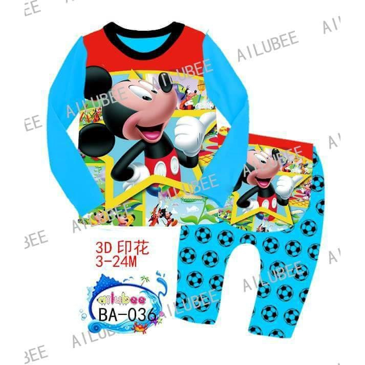 baby mickey mouse pyjamas