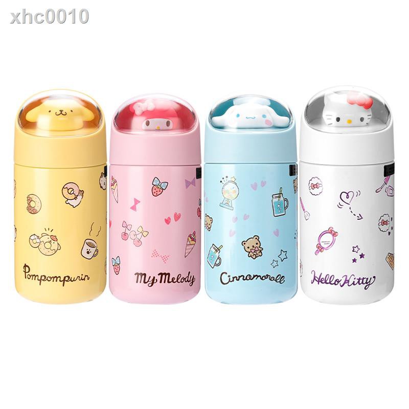 Sanrio Doll Thermos Cup Miniso Water Cup Cute Creative Portable Lift
