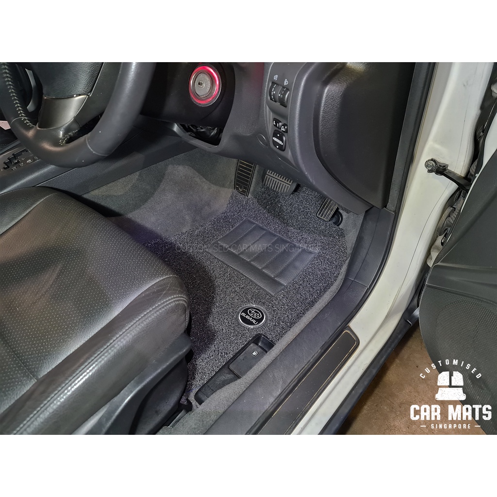 Subaru Impreza (5D) (2007 to 2011) Basic Drips Car Mats - Carpet - Floor Mat - Carmat