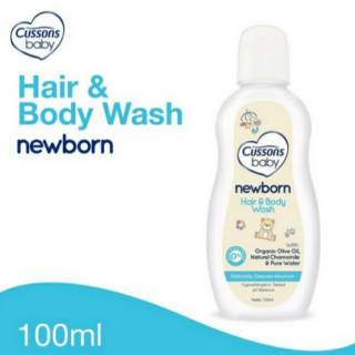 cusson baby newborn hair and body wash