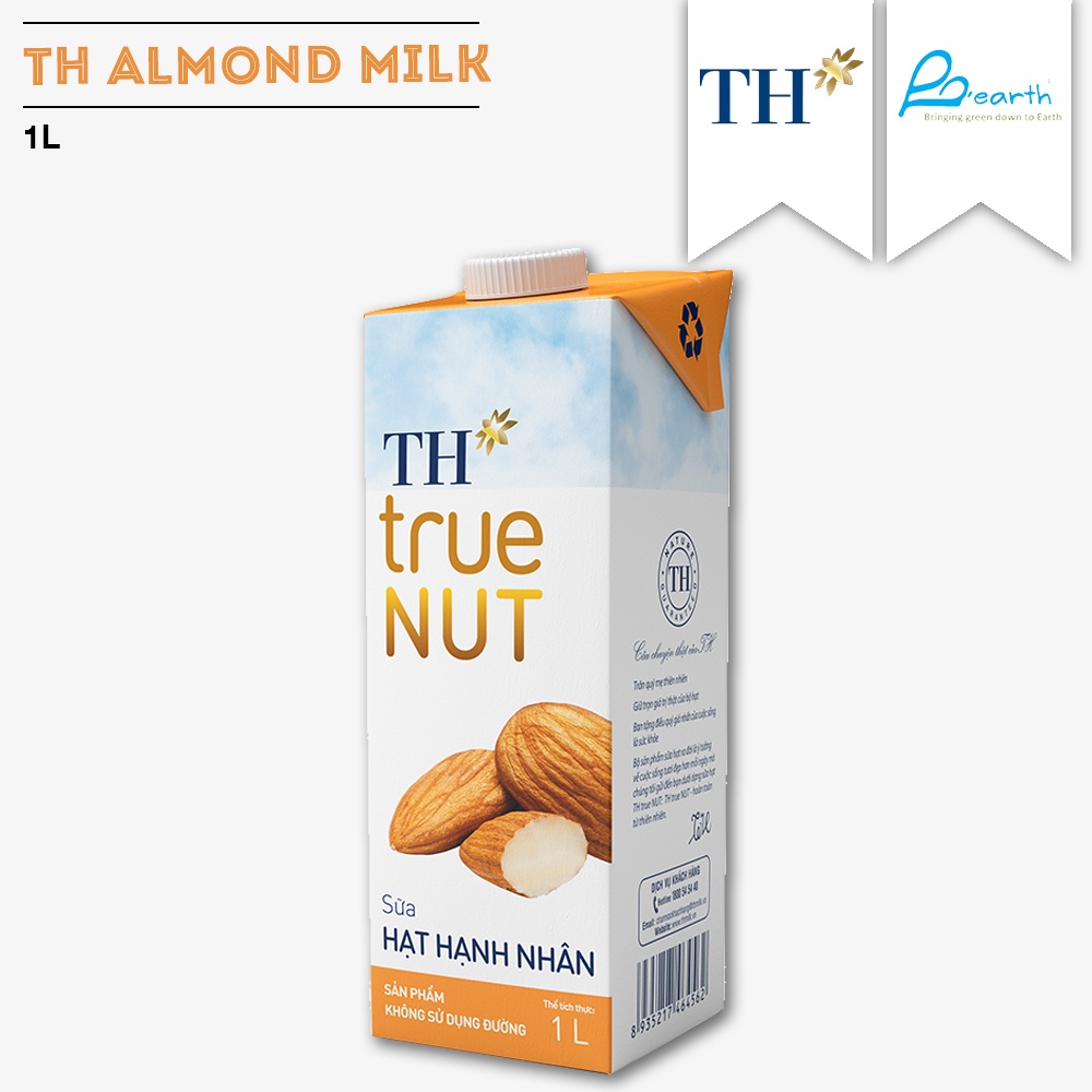 TH True Nut Almond Milk 1 X 1L LEXD Shopee Singapore