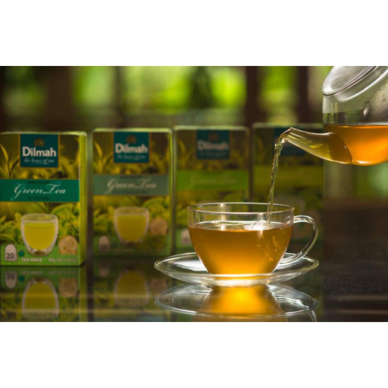 Dilmah All Natural Green Tea Antioxidant Moroccan Mint Pure Green Tea 20 Tea Bags Shopee Singapore