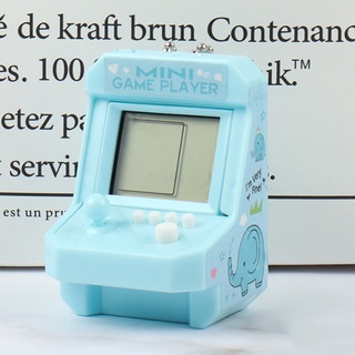 Handheld Mini Game Console Toy Tetris Game Console Nostalgic Classic Game Console Keychain
